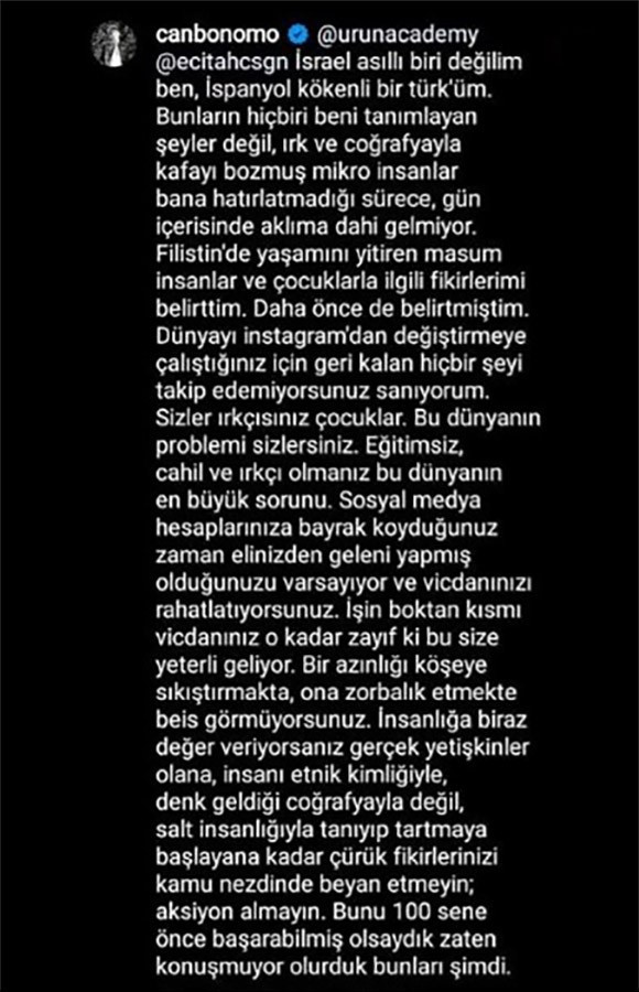Can Bonomo: Sosyal medyaya bayrak koyarak vicdanınızı rahatlatıyorsunuz - Resim : 1