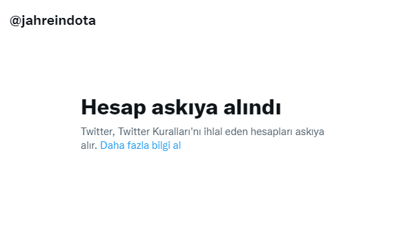 Ayrımcı paylaşımları tepki çekmişti: Jahrein'in Twitter hesabı askıya alındı - Resim : 1