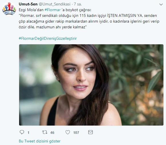 Sanatçılardan destek: Flormar değil direniş güzelleştirir - Resim : 1