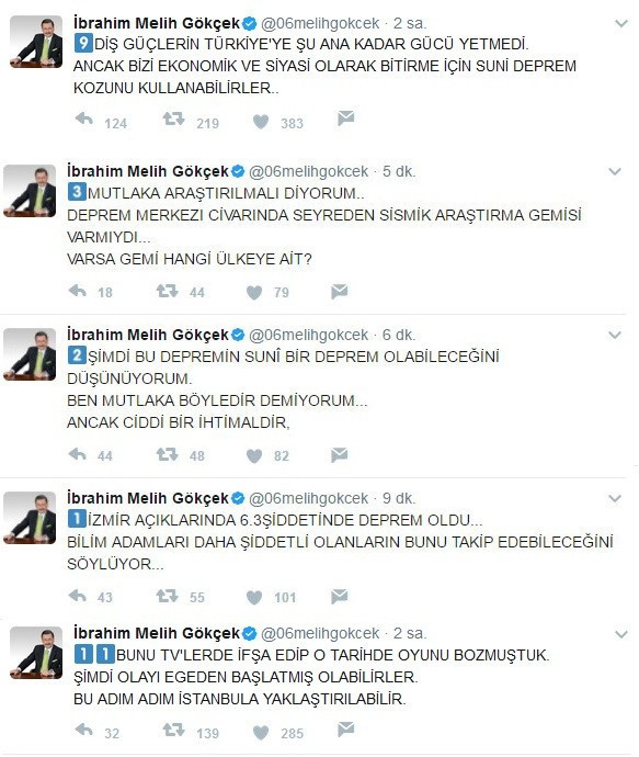 Deprem sonrası bir Gökçek klasiği - Resim : 1