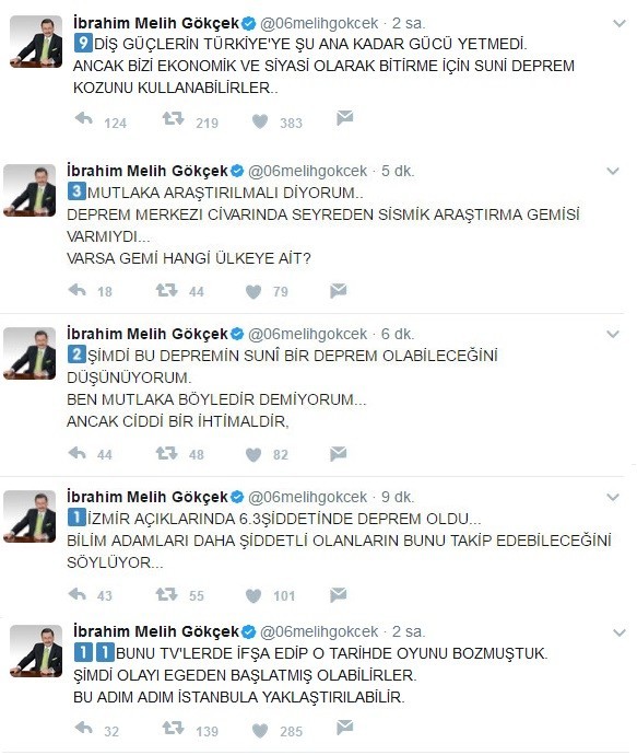 Deprem sonrası bir Gökçek klasiği - Resim : 1