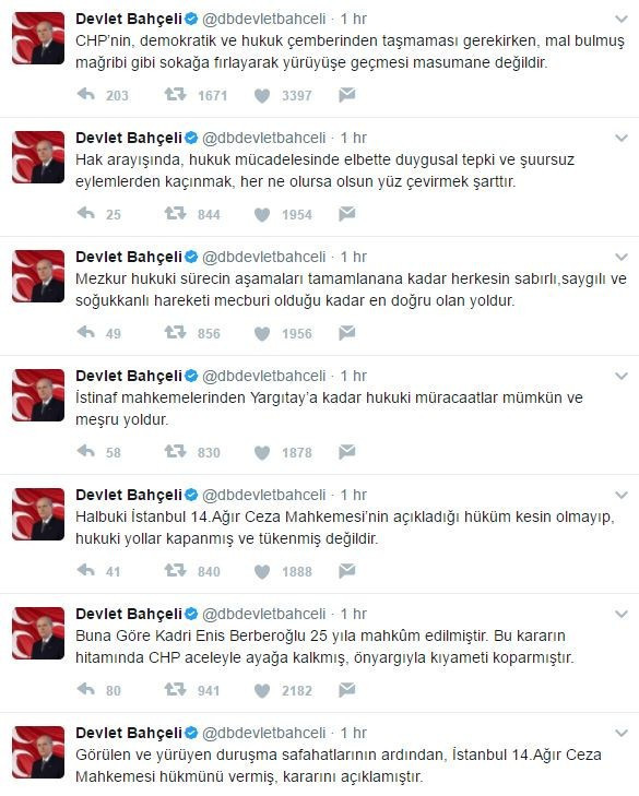 Bahçeli'den 'karşı yürüyüş' tehdidi - Resim : 4