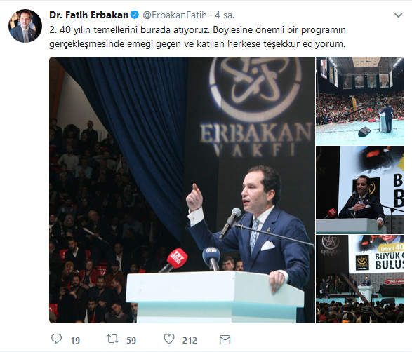 Fatih Erbakan da parti kuruyor - Resim : 1