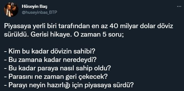 Hüseyin Baş: Piyasaya yerli biri 40 milyar dolar sürdü - Resim : 1