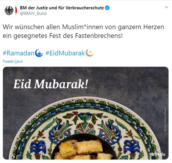Almanya Dışişleri Bakanı Ramazan Bayramını kutladı - Resim : 2