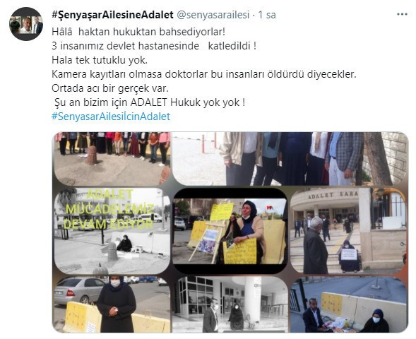 '3 insanımız devlet hastanesinde katledildi, hala tek tutuklu yok' - Resim : 1