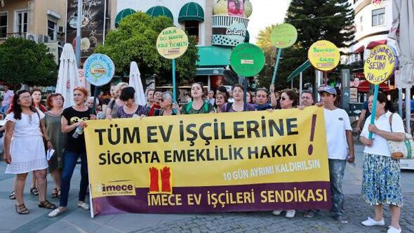 Ev işçileri: Yıllarca çalışsak da emekli olamıyoruz - Resim : 1