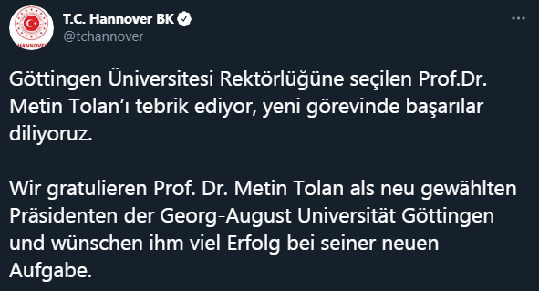 Göttingen Üniversitesi'nde rektör seçilen Metin Tolan: Dikkatli ve çok aşamalı bir seçim süreci gerekir - Resim : 2