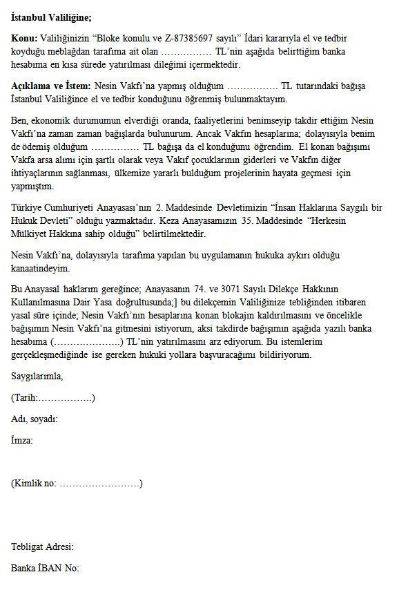 Nesin Vakfı'ndan halka 'dilekçe çağrısı' - Resim : 1