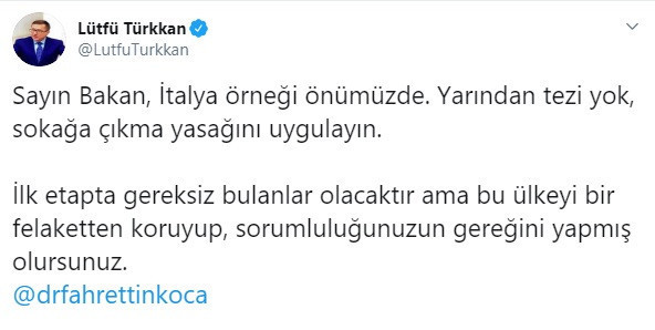 Milletvekillerinden hükümete 'sokağa çıkma yasağı' çağrısı - Resim : 1