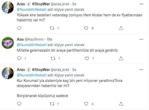 Bakan Nebati sokağa indi; arka planda 'Mevsim bahar olunca' çaldı - Resim : 1