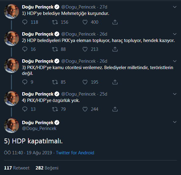 Perinçek'e kayyım yetmedi: HDP kapatılmalı - Resim : 1