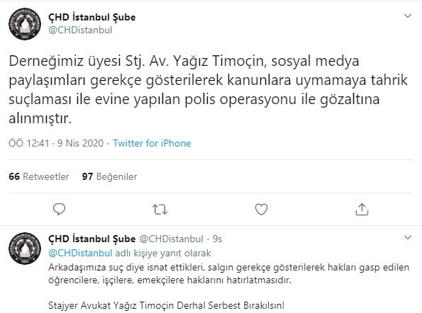 Stajyer avukat evi basılarak gözaltına alındı - Resim : 1