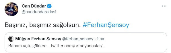 Çok sayıda isimden Ferhan Şensoy mesajı: Dik duruşunla hep ışık oldun - Resim : 7