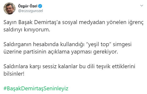Tehdit edilen Başak Demirtaş'a sosyal medyada büyük destek - Resim : 5
