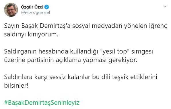 Tehdit edilen Başak Demirtaş'a sosyal medyada büyük destek - Resim : 5