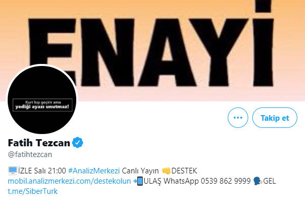 Fatih Tezcan, profiline 'ENAYİ' yazıp ortadan kayboldu: Sedat Peker, daha hiçbir şey konuşmadı - Resim : 1