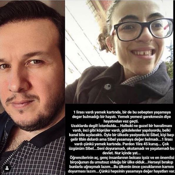 Şahan Gökbakar’dan Sibel Ünli mesajı: Seni doyuramadı, okutamadı ve yaşatamadı bu devlet - Resim : 1