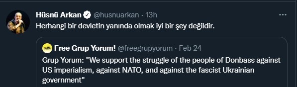Grup Yorum 'Sosyalizmin anavatanı' diyerek Moskova konserini paylaştı, Twitter ikiye bölündü - Resim : 10