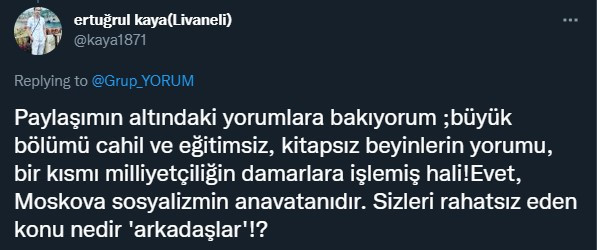Grup Yorum 'Sosyalizmin anavatanı' diyerek Moskova konserini paylaştı, Twitter ikiye bölündü - Resim : 1