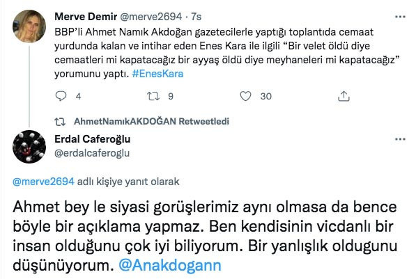 BBP'li Akdoğan: Bir velet öldü diye cemaatleri mi kapatacağız? - Resim : 1