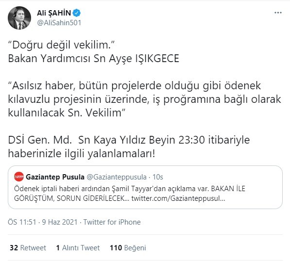 AKP'de 'baraj' kavgası: Tayyar ile Şahin karşı karşıya geldi - Resim : 1