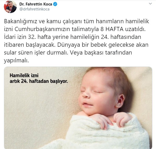 Kamuda hamilelik izni uzatıldı - Resim : 1