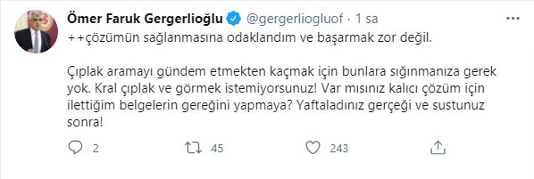 HDP'li Gergerlioğlu'ndan 'Sürekli bana mesaj atıyor' diyen Ahmet Hakan'a yanıt - Resim : 1