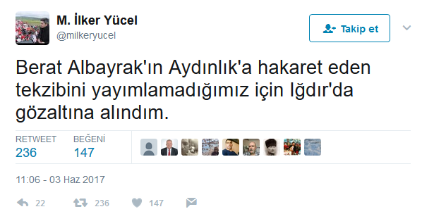 Aydınlık Genel Yayın Yönetmeni tutuklandı - Resim : 1