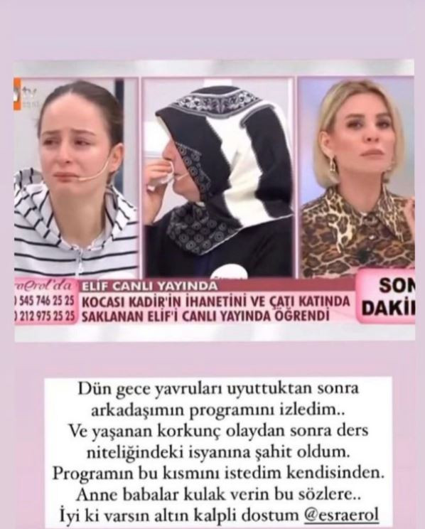 Berguzar Korel'den Esra Erol'a destek: Altın kalpli dostum - Resim : 1