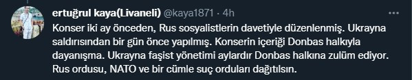 Grup Yorum 'Sosyalizmin anavatanı' diyerek Moskova konserini paylaştı, Twitter ikiye bölündü - Resim : 9