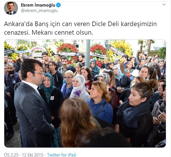 AKP'li vekil şikayet etti, Bakanlık Ankara Katliamında kızını kaybeden babaya soruşturma açtı - Resim : 1