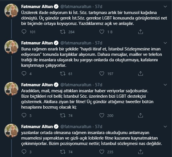 KADEM YK Üyesi Fatmanur Altun: LBGT lobisinin en büyük düşmanı Erdoğan'dır - Resim : 1