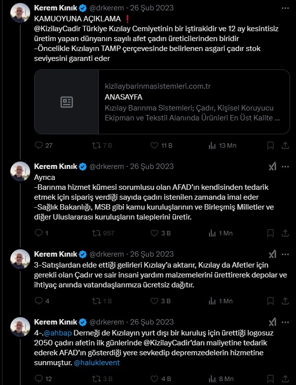 Van Emek ve Demokrasi Platformu Sözcüsü Engin Işık, ‘Kızılay çadır sattı’ sözleri nedeniyle ifadeye çağrıldı - Resim : 1