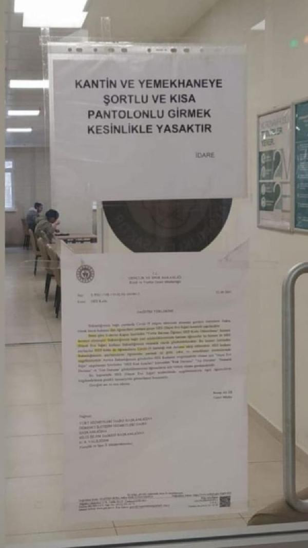 KYK yurdunda 'şort' ve 'kısa pantolon' yasağına soruşturma - Resim : 1