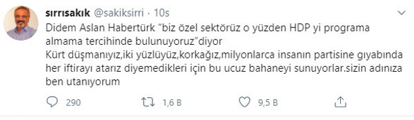 Didem Arslan Yılmaz, 'HDP'lilerin neden konuk edilmediğine' yanıt verdi - Resim : 1