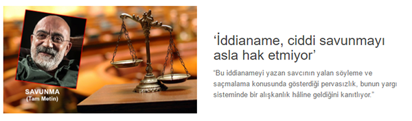 Ahmet Altan'dan ilk savunma: İktidardan gidecek ve yargılanacaksınız - Resim : 1
