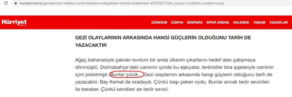 İktidar medyası Erdoğan'ı 'sansürledi' - Resim : 12