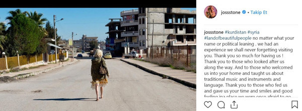 İngiliz müzisyen Joss Stone, Rojava’da konser verdi - Resim : 2