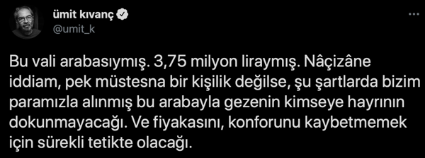 Rize Valisi’nin lüks arabası sosyal medyada gündem oldu - Resim : 1