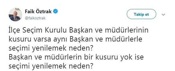 CHP'den YSK kararına tepki: Kusur varsa aynı kişilerle seçimi yenilemek neden? - Resim : 1
