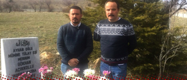 Solcu mazlum Veli, sağcı mazlum Gökhan'ın mezarında - Resim : 2