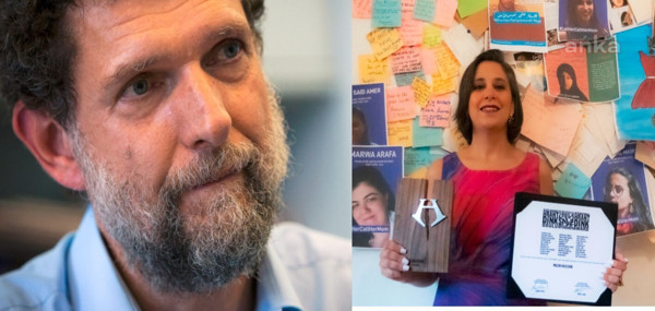 Hrant Dink Ödülü bu yıl, Osman Kavala ve Mozn Hassan'a verildi - Resim : 1