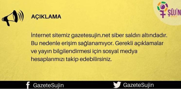 Gazete Sujin'e siber saldırı - Resim : 1