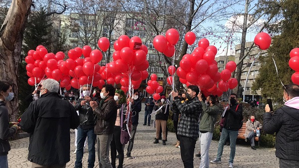 KABARE Platformu ‘uzaya’ balon gönderdi - Resim : 1