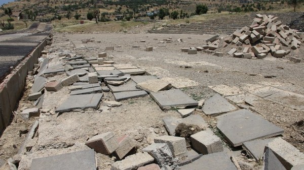 Şırnak’ta 5 milyon harcanarak yapılan mesire alanı harabeye döndü - Resim : 1