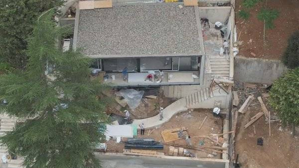 Vaniköy'deki villanın ve yıkım çalışmalarının görüntüleri - Resim: 9
