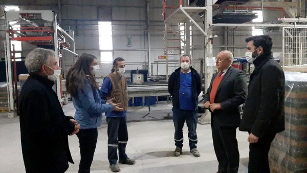 Eskişehir OSB'ye giden Çakırözer: Hepsi hayalet fabrikaya dönmüş - Resim : 1