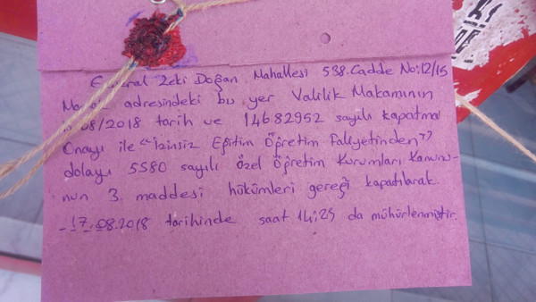 Ankara Valiliği Halkevi'ni mühürledi - Resim : 1