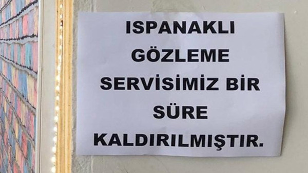 Ispanak menülerden kaldırıldı - Resim : 1